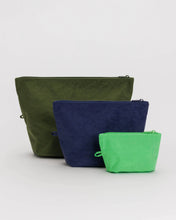 Load image into Gallery viewer, GO POUCH SET - MARINE - BAGGU
