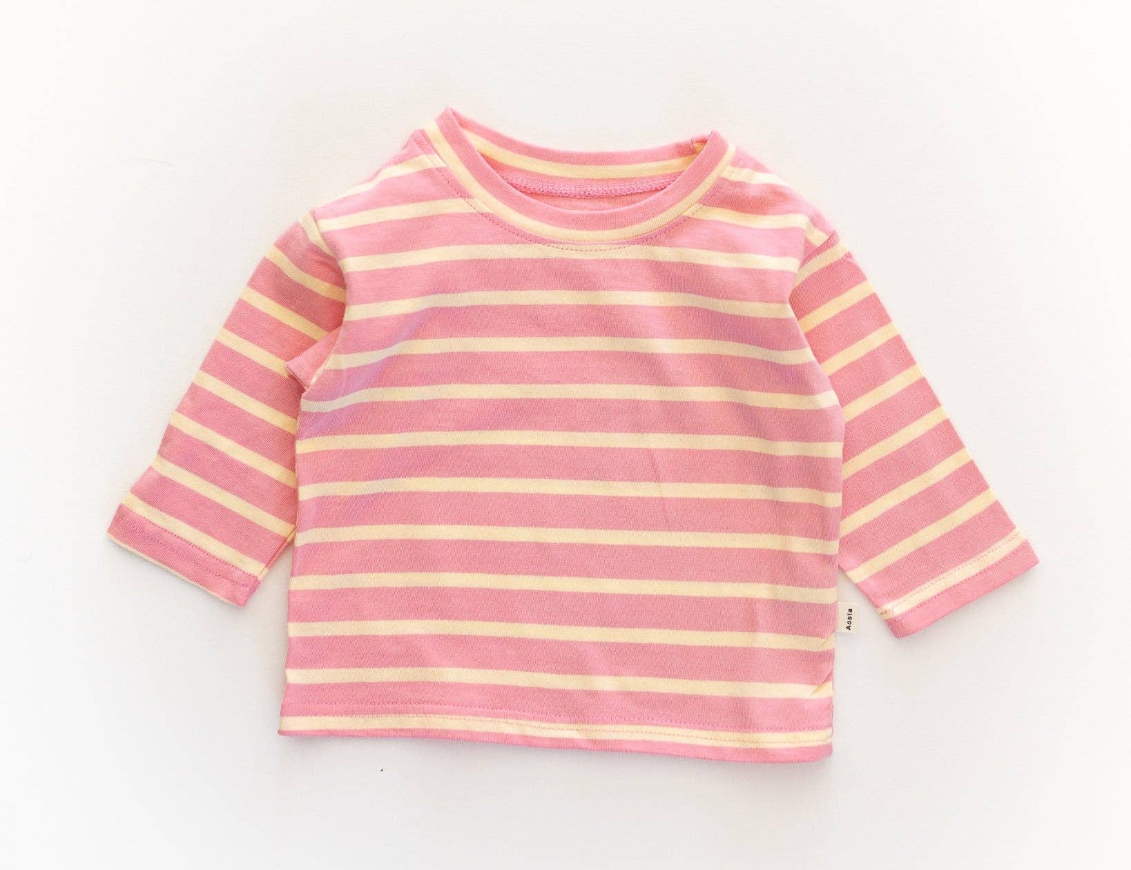 pigeon said please. - Wild pink guava stripe tee