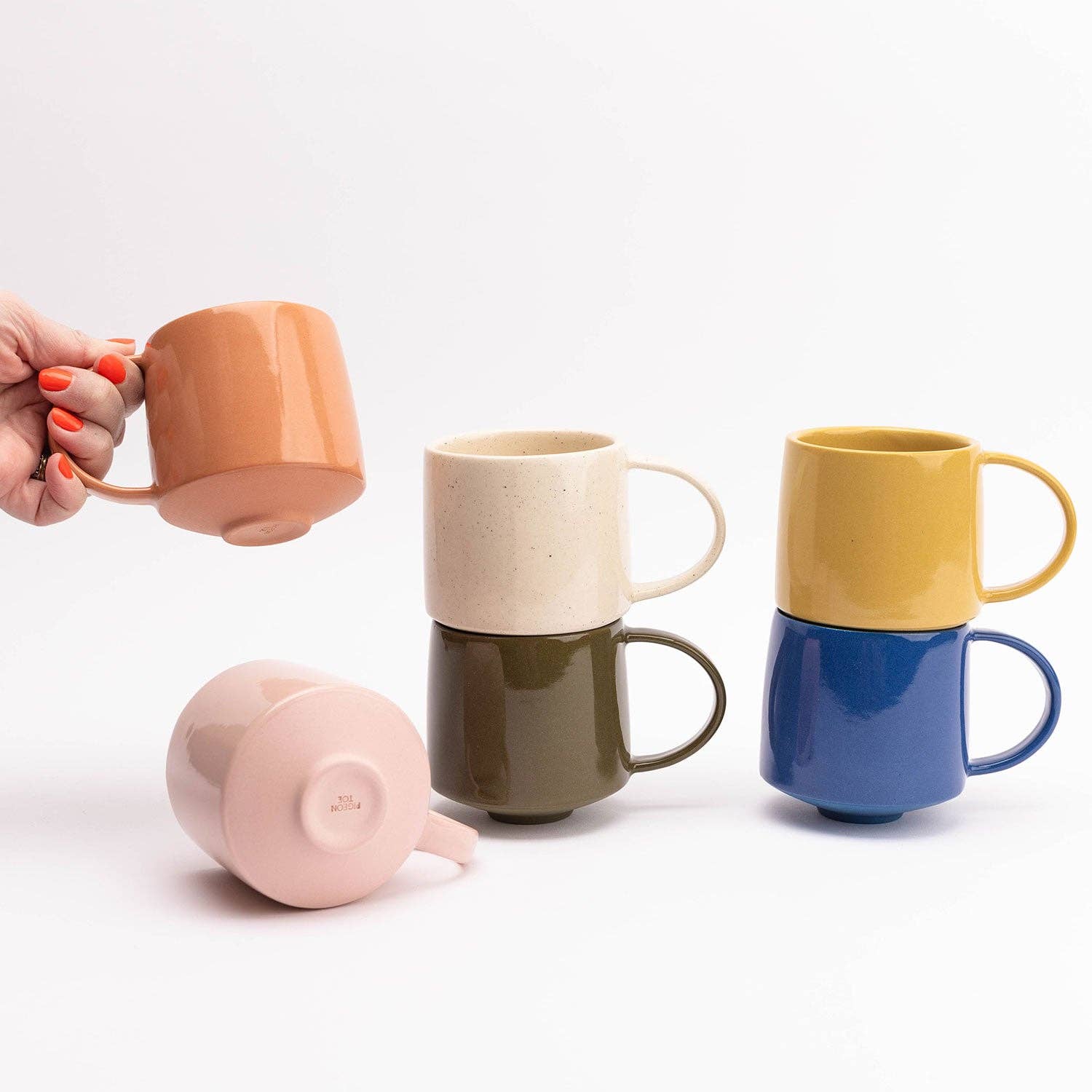 Pigeon Toe Ceramics Angled Mug - Thumbnail 5