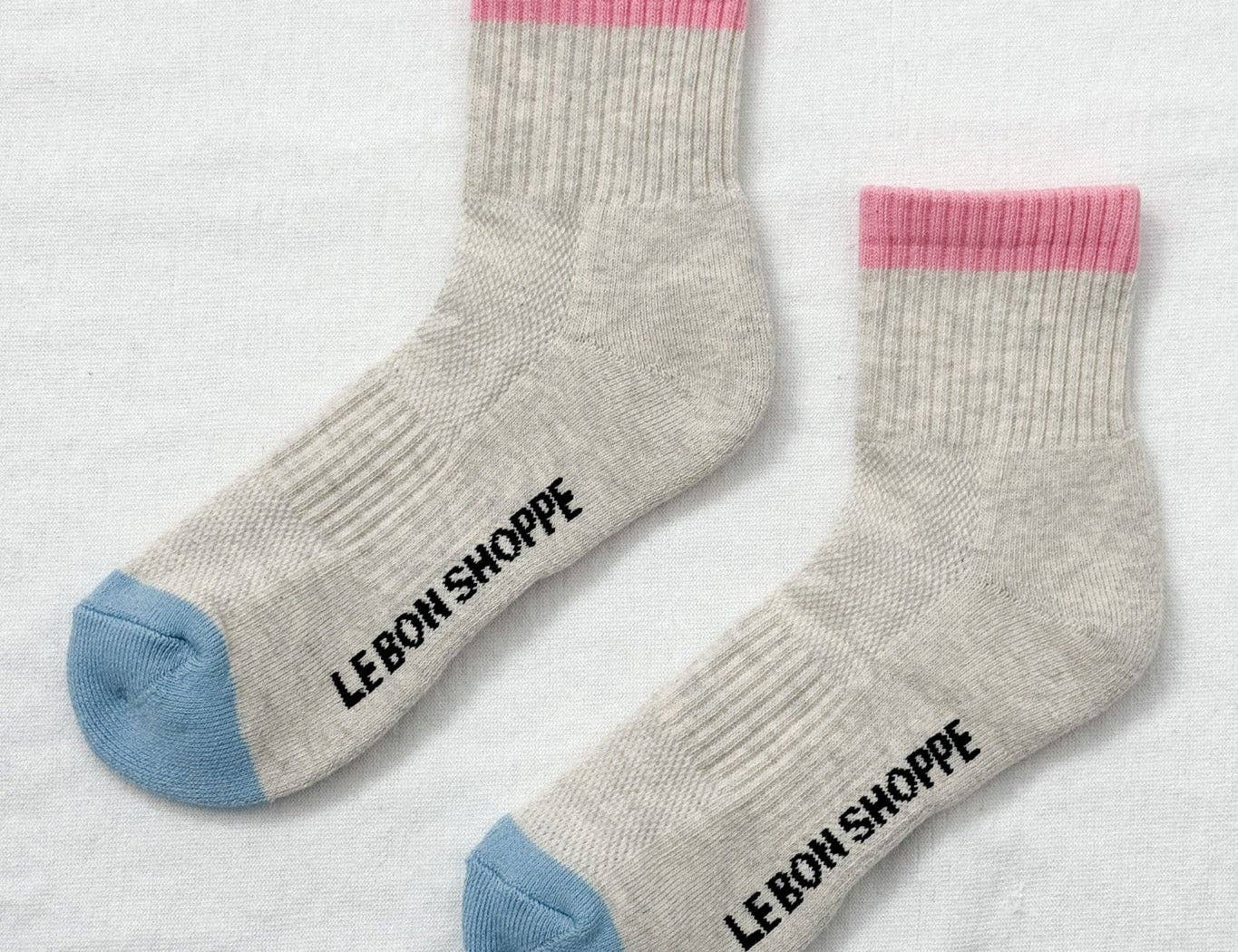 Le Bon Shoppe - Color Block Girlfriend Socks