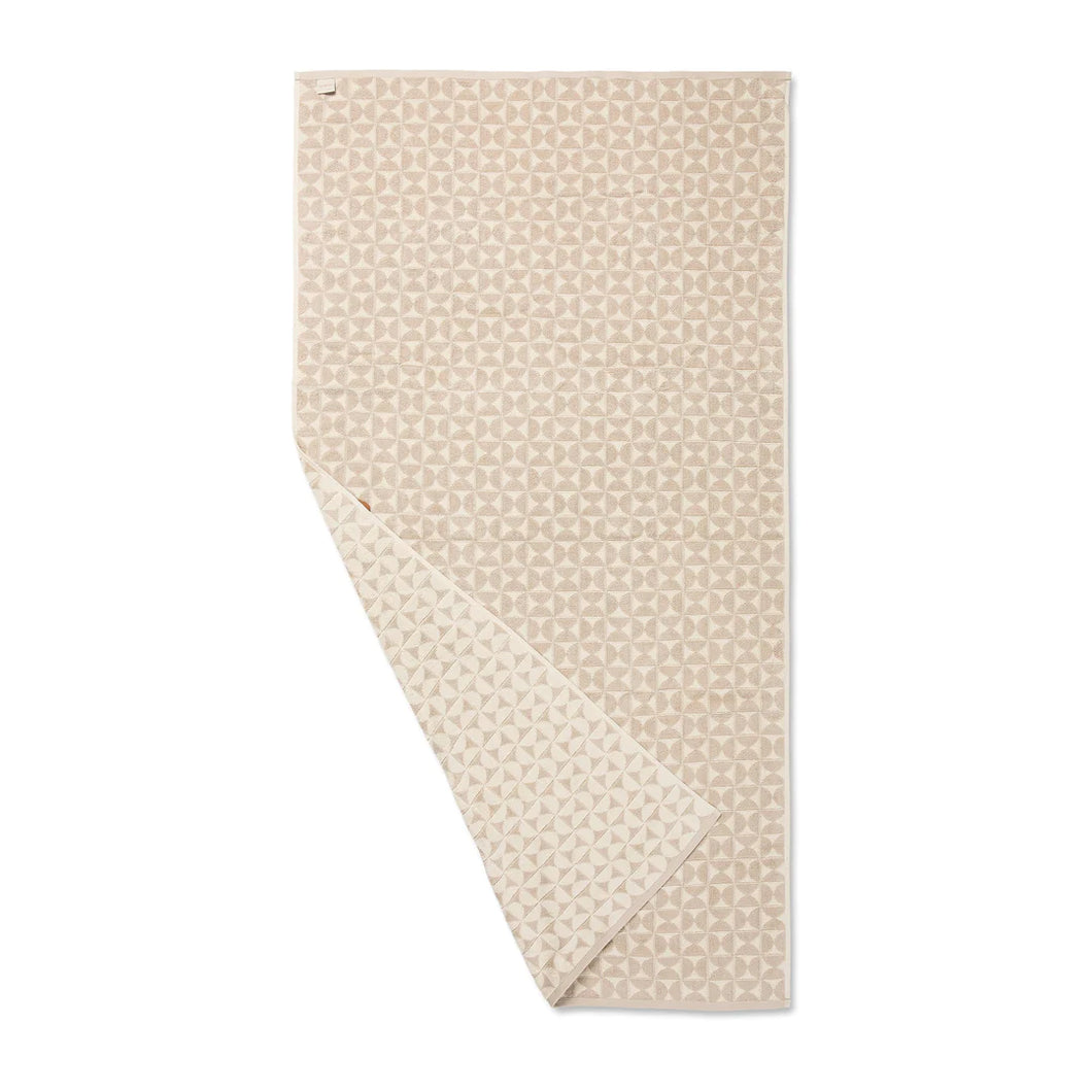TERRY TOWELS - HARPER TOWEL - TOASTED ALMOND MOON | HOUSE 23