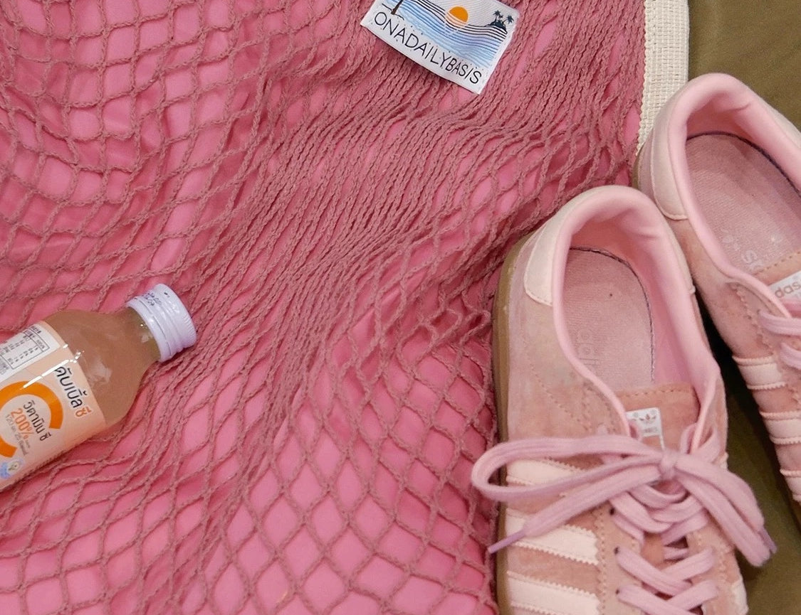 OADB MESH TOTE BAG - LARGE- MINIEGG GOODS