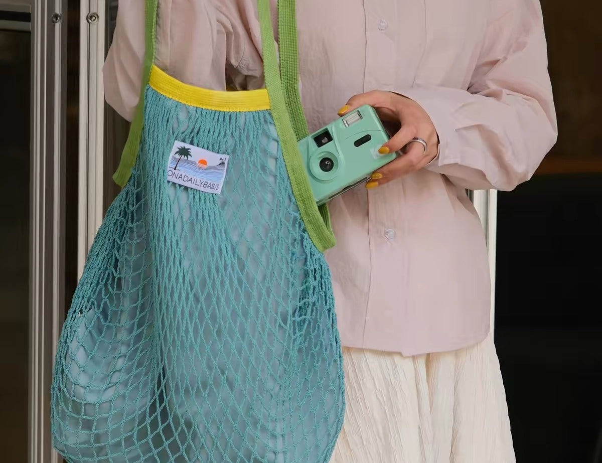 OADB MESH TOTE BAG - LARGE- MINIEGG GOODS