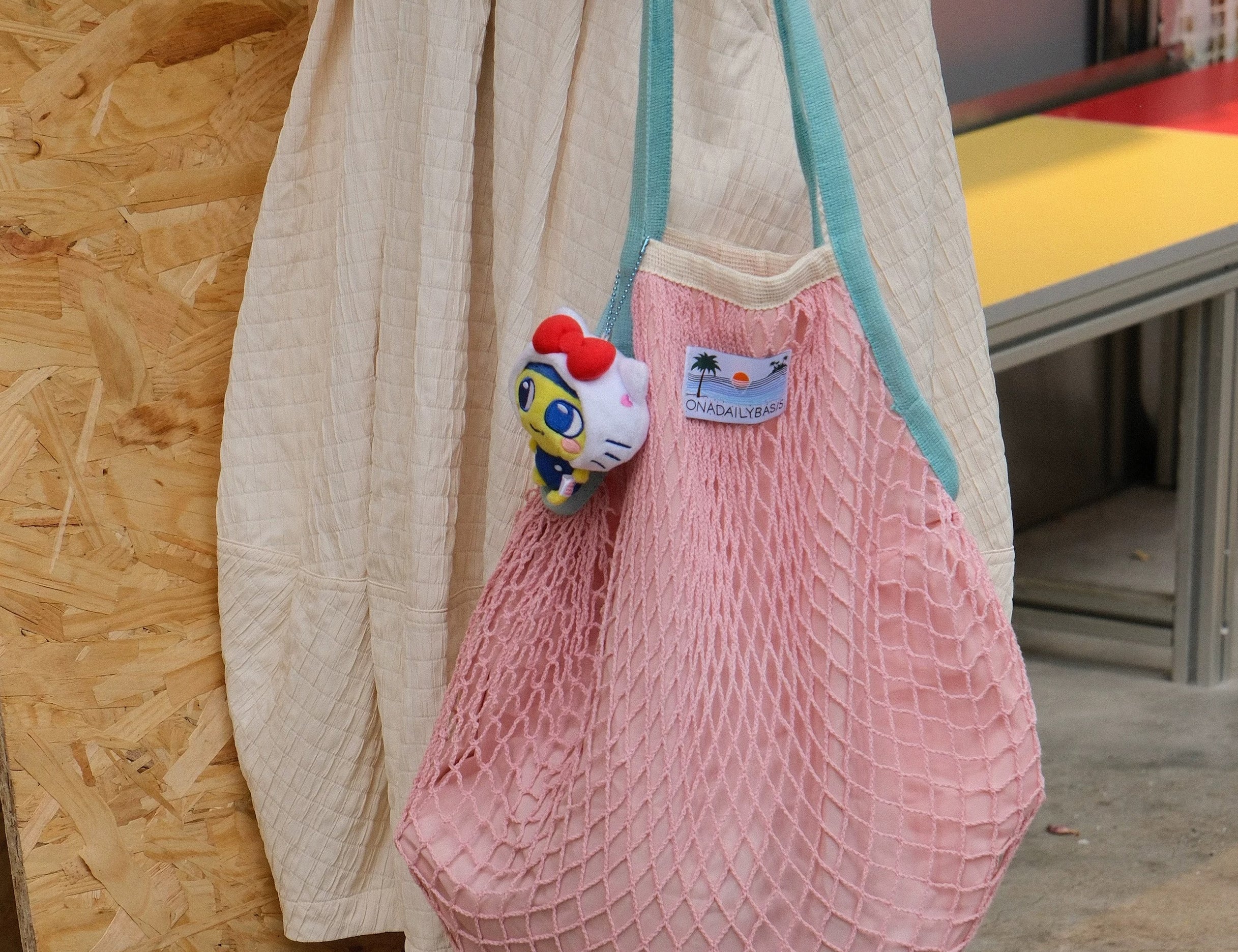 OADB MESH TOTE BAG - LARGE- MINIEGG GOODS