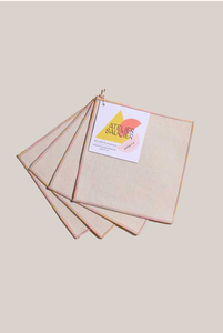 The Hummingbird Cocktail Napkin Set  - ATELIER SAUCIER
