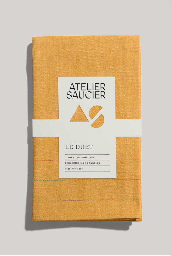 The Toucan Tea Towel Set - ATELIER SAUCIER