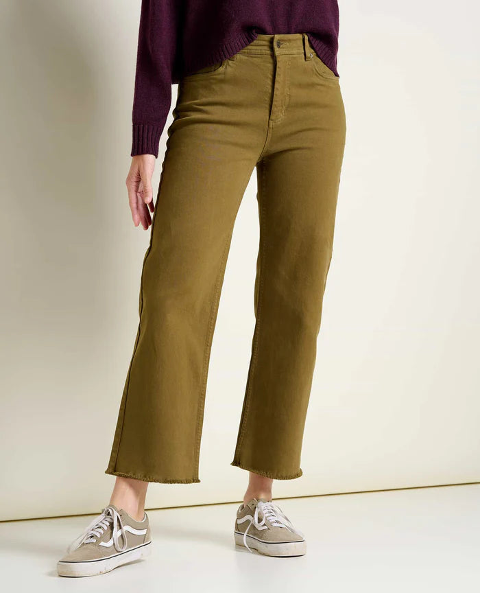 BALSAM SEEDED CUTOFF PANT | FIR | TOAD & CO.
