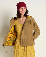 Load image into Gallery viewer, W&#39;S GRANITE CORD RAGLAN JACKET | HONEY BROWN CORD | TOAD &amp; CO.
