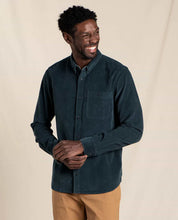 Load image into Gallery viewer, M&#39;S SCOUTER CORD LS SHIRT | MIDNIGHT - TOAD &amp; CO

