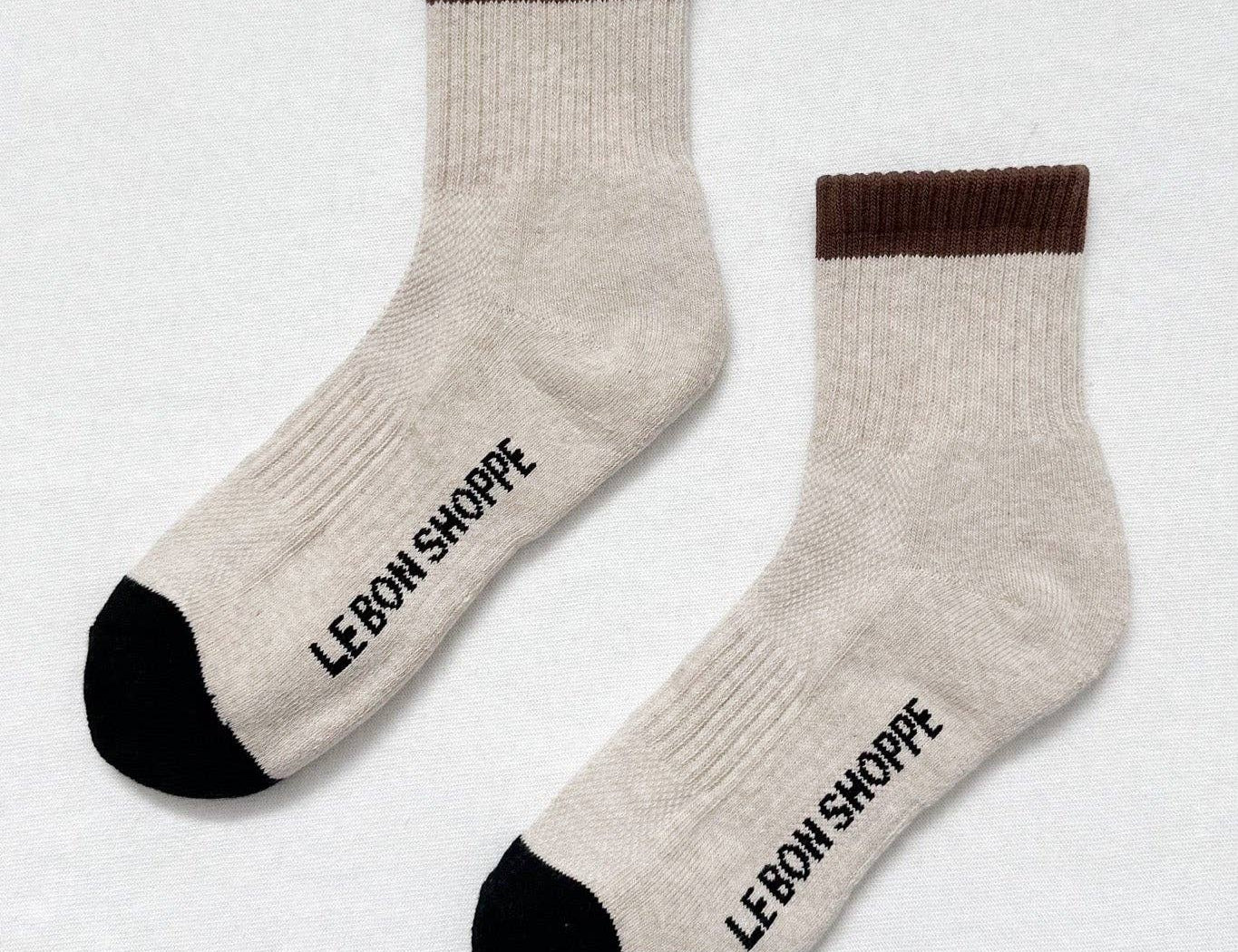 Le Bon Shoppe - Color Block Girlfriend Socks