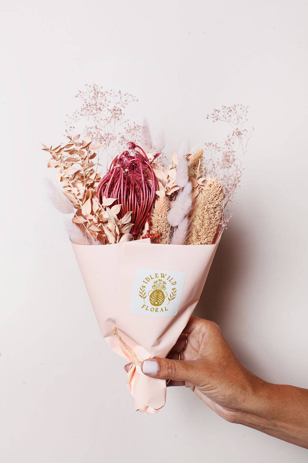 Idlewild Floral Co. - Strawberry Dried Flower Bouquet - Thumbnail 2