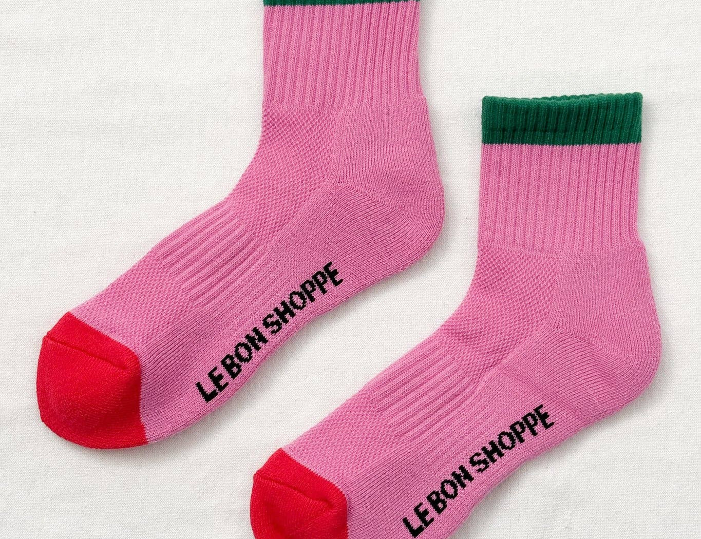 Le Bon Shoppe - Color Block Girlfriend Socks