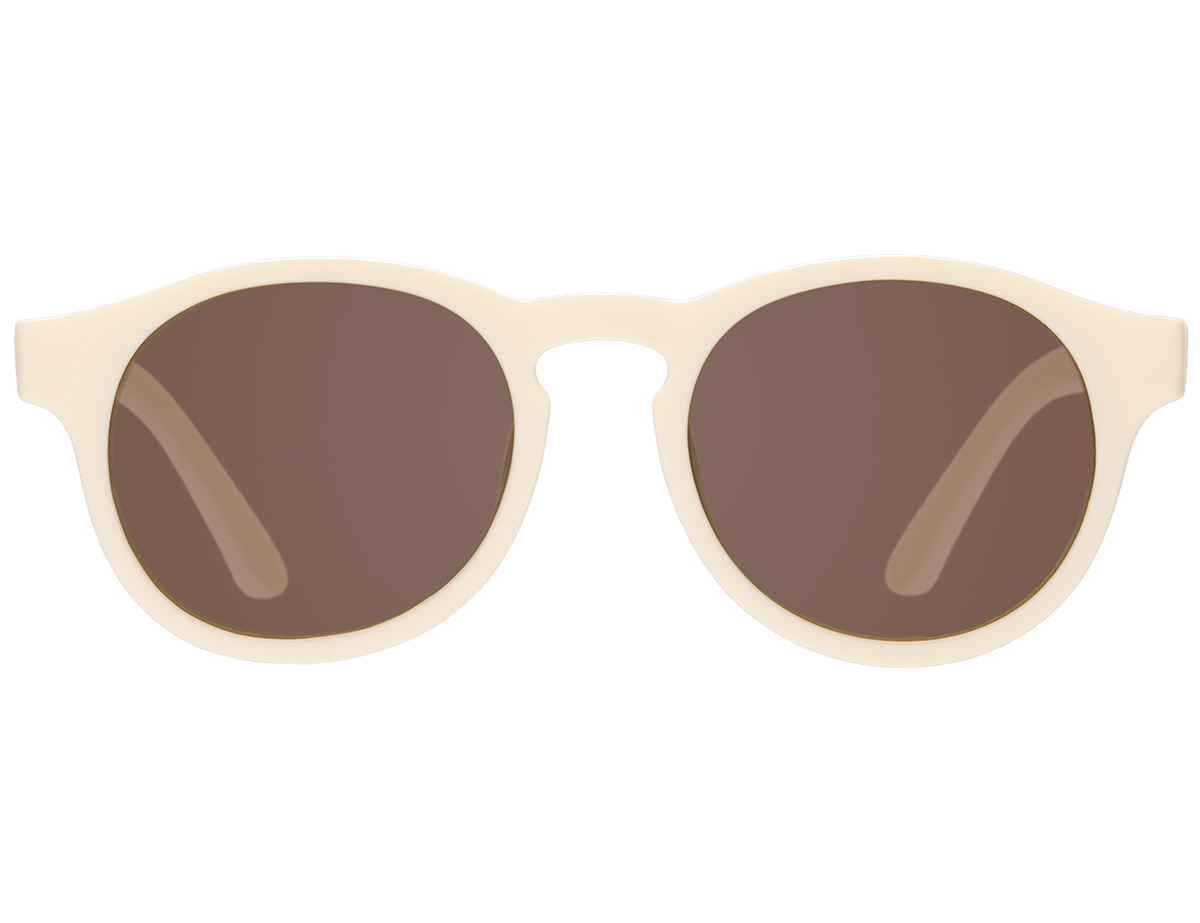 Babiators - Baby &  Kids Sweet Cream Keyhole Sunglasses with Amber Lens