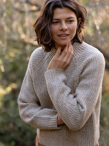 TEDDY SWEATER | OATCAKE - MOLLUSK SURF