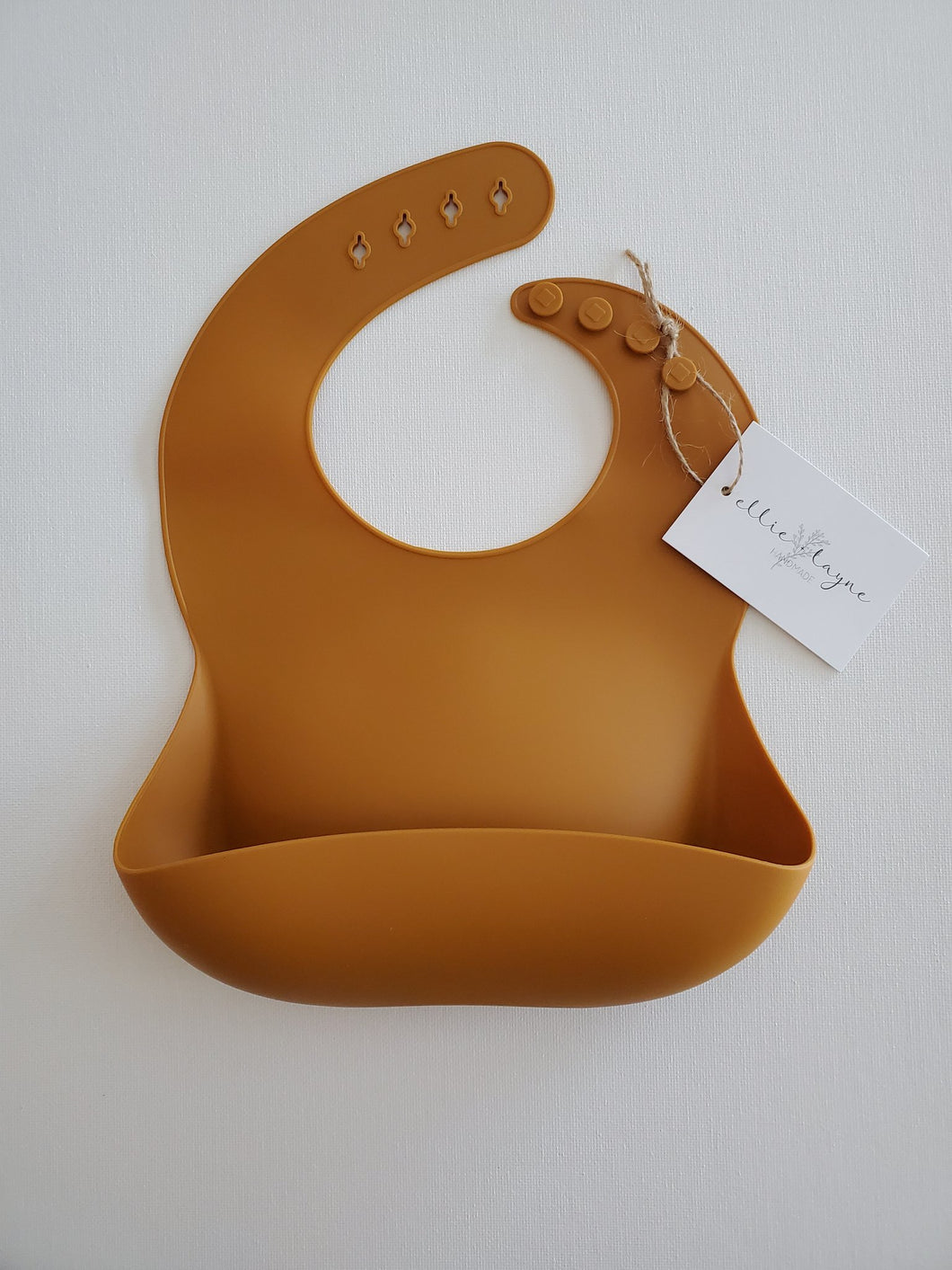SILICONE BIB - CLAY