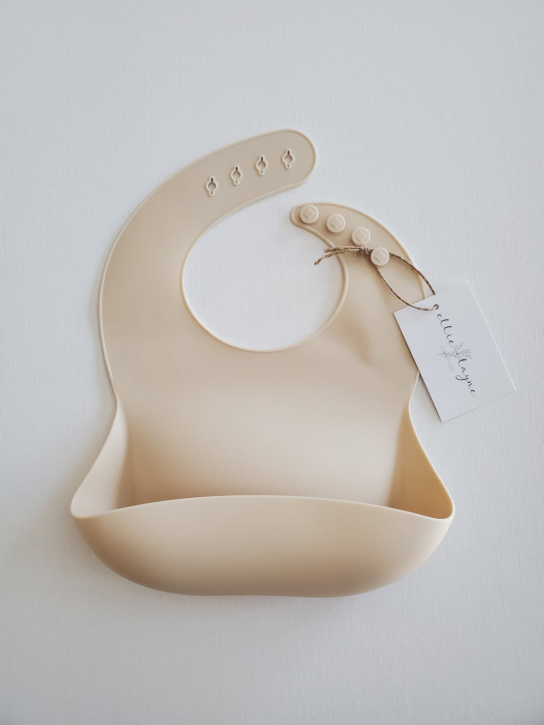 SILICONE BIB - SAND