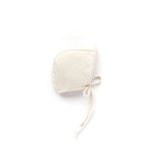 Ivory Linen Bonnet Cotton-Lined | BRIAR BABY