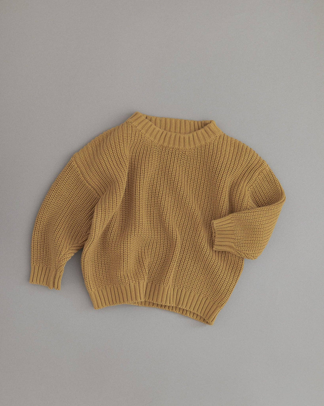 Chunky knit sweater - TUMBLEWEED - KINDLY THE LABEL