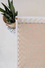 Load image into Gallery viewer, Retro Stripe | Mini Crib Sheet - BRIXTON PHOENIX
