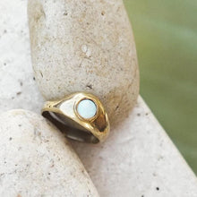 Load image into Gallery viewer, Aether Ring - Gold Opal Ring - DEA DIA

