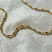 Load image into Gallery viewer, Gold Vintage Ball Chain Necklace - DEA DIA
