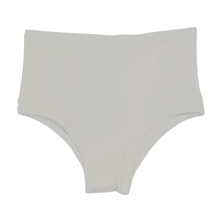HIGH WAISTED BRIEF | WASHED WHITE | - JUNGMAVEN