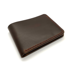 BROWN (RED STITCHING) WALLET - DUST AND GRIT