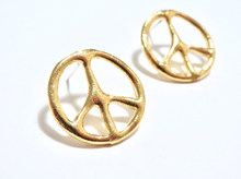 Load image into Gallery viewer, PEACE MOON EARRINGS - MONICA SQUITIERI
