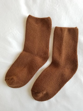 Load image into Gallery viewer, CLOUD SOCKS | SEPIA - LE BON SHOPPE
