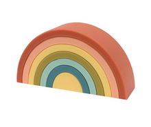 Load image into Gallery viewer, SILICONE RAINBOW STACKER | CHERRY - O.B. DESIGNS
