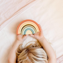 Load image into Gallery viewer, SILICONE RAINBOW STACKER | CHERRY - O.B. DESIGNS
