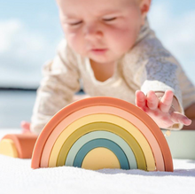 Load image into Gallery viewer, SILICONE RAINBOW STACKER | CHERRY - O.B. DESIGNS
