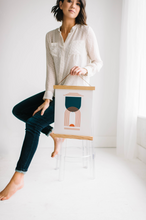 Load image into Gallery viewer, 11&quot; HANGER FRAME | WALNUT STAIN
