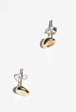 Load image into Gallery viewer, PUDDLE STUDS | BRASS - MONEH BRISEL JEWELRY
