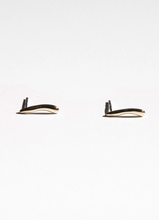 Load image into Gallery viewer, FLUID STUDS | BRASS - MONEH BRISEL JEWELRY
