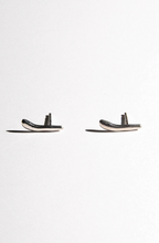 Load image into Gallery viewer, FLUID STUDS | SILVER - MONEH BRISEL JEWELRY
