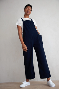 OVERALL JUMPER | NAVY - ALI GOLDEN