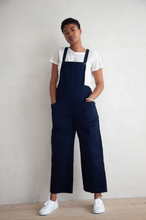 Load image into Gallery viewer, OVERALL JUMPER | NAVY - ALI GOLDEN
