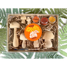 Load image into Gallery viewer, DIY Painted Mushroom Kit | EARTHY | BRAMBLE WORKSHOP
