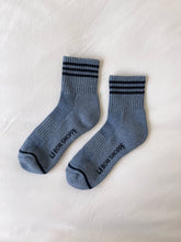 Load image into Gallery viewer, GIRLFRIEND SOCKS | INDIGO - LE BON SHOPPE
