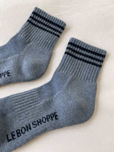 GIRLFRIEND SOCKS | INDIGO - LE BON SHOPPE